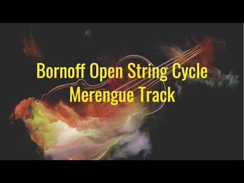 Play Along Bornoff Open String Cycle | Violin, Viola, Cello, Bass | Merengue Backing Track