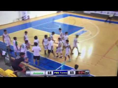 U16 ECC. Ancona - PMS 68-65 Tommaso Cognini mostruoso 25 punti