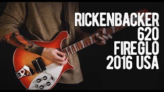 Video thumbnail for Rickenbacker 620 Fireglo 2016 USA by Loud Lemon Demo