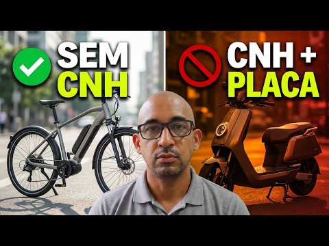 Moto Elétrica PRECISA de CNH? O que a lei diz!