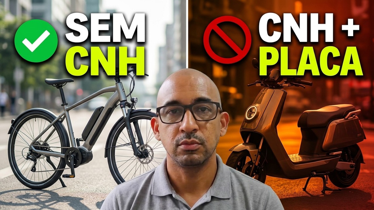Moto Elétrica PRECISA de CNH? O que a lei diz!