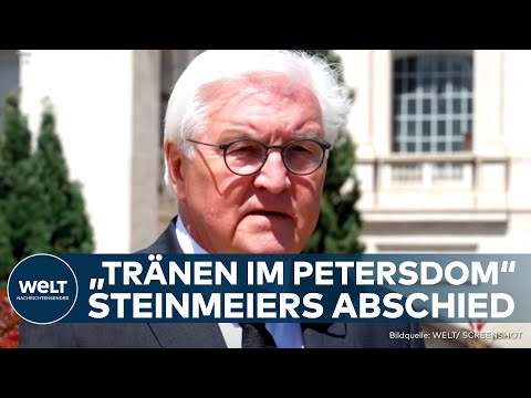 Video Thumbnail: ROM: "Papst der Herzen" Bundespräsident Frank-Walter Steinmeier würdigt Papst Franziskus | Statement