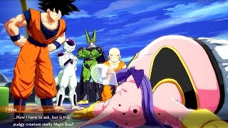 Dragon Ball FighterZ - Frieza and Cell Meet Majin Buu & Buu Wants To Beat Up Frieza
