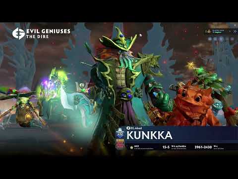 EG.Abed vs T1.Karl - Storm Spirit vs Lina -Game 2 - ESL Stockholm 2022