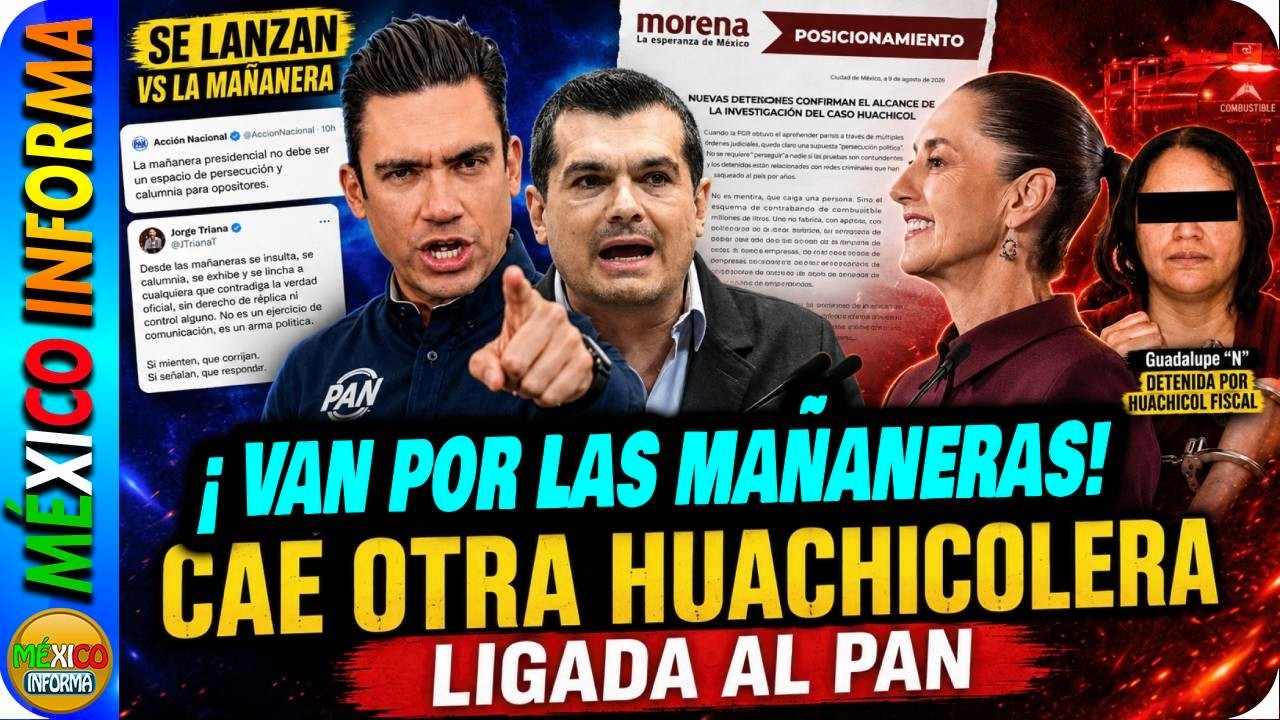 PANISTAS DESESPERADOS POR PEGARLE A LA MAÑANERA. ENLOQUECE SARMIENTO POR PROPUESTA DE SHEIBAUM.