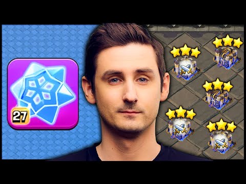 1st War Using NEW Frost Flake Epic Ability in Clash of Clans!