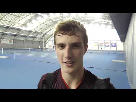 EMPIRE Cup U18 2018 interview, 2R, Samuel PAULOVČÁK (SVK) – Robert STEINHAUSER (CZE) 6-3 3-6 6-3