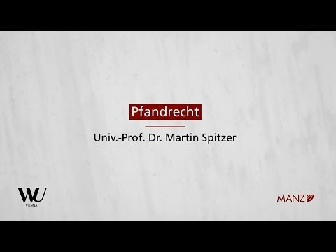 Perner/Spitzer/Kodek - Abschnitt 7.5 - Pfandrecht