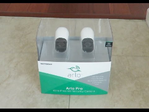New Netgear Arlo Pro Security HD Camera Unboxing Review