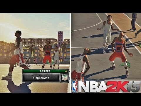 NBA 2K15 MyPARK - 8 Game Winning Streak ENDS At Sunset Park!! Ft StaxMontana & Nickswish!
