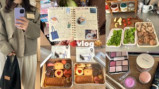 vlog》自分をご機嫌にする社会人の休日記録🌱💭｜おうち時間とおうちご飯🍚カフェノート✏️