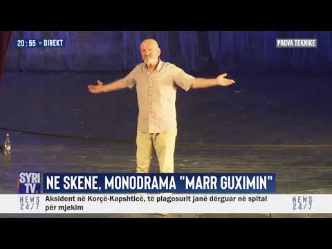 Mehdi Malkaj -------- Monodrama "Marr Guximin", 27 Korrik 2019, Teatri Kombetar Shqipetar