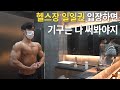 4년만에 헬스장 일일권 돈 써보고 모든 기구 맛보기 / 상체 운동 후 짬봉 맛집 탐방
