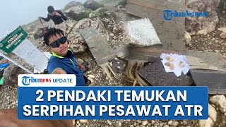 2 Pendaki Temukan Serpihan Pesawat ATR 42-500 di Puncak Gunung Bulusaraung, Posko Induk Pindah