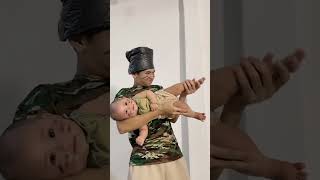 Download lagu Bayi menikmati peran 😘 #bayilucu  #shortvideo #baby mp3