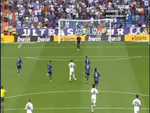 R. Madrid - Tenerife (Liga BBVA 2009/2010: Resumenes 5ª Jornada)