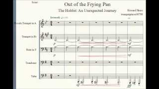 [HOBBIT: AUJ] Out of the Frying Pan - Brass Quintet