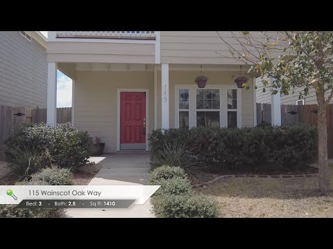 Stunning 3 bed 2.5 bath in San Marcos! property video