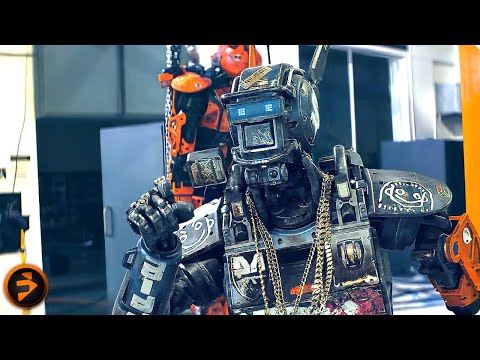 Chappie shows free will | | CHAPPIE | Dev Patel, Sharlto Copley