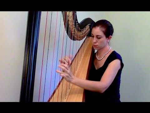 Aria and Rigaudon by Gottfried Kirchhoff/M. Grandjany, Inspirational Videos for Young Harpists #12