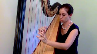 Aria and Rigaudon by Gottfried Kirchhoff/M. Grandjany, Inspirational Videos for Young Harpists #12