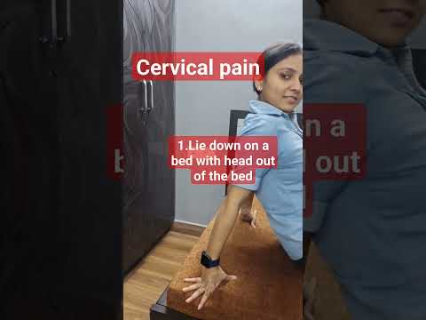 Instant relief from cervical pain #Neck pain positioning on bed #self care in cervical pain