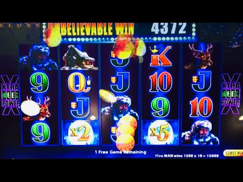 CRAZY WINS on Timberwolf Deluxe Again ⚡️🤠⚡️ #slotman #chumashcasino #slotmachine