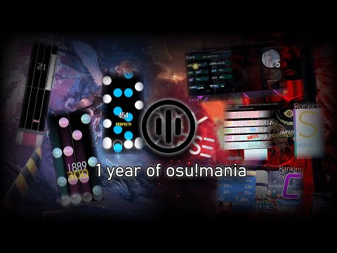My 1 year of osu!mania 4k progression