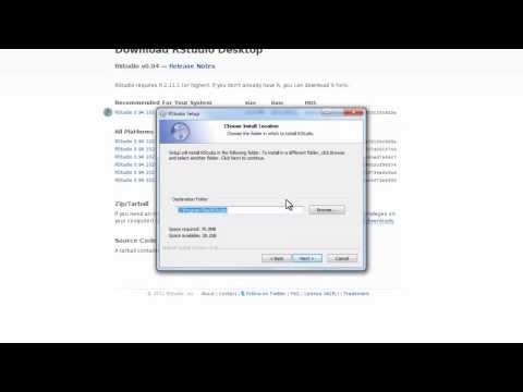 comment installer r studio