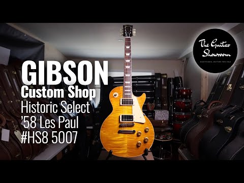 Gibson Custom Shop Historic Select 58 Les Paul 2015 - Lemon | Reverb
