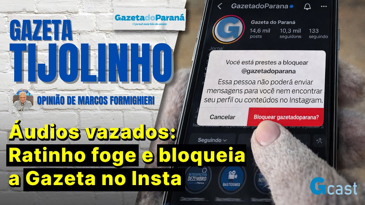 Os áudios vazados do suposto esquema de corrupção na Sanepar | Tijolinho – Marcos Formighieri