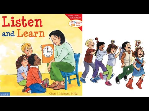Listen and Learn By Cheri J. Meiners | Building Character Book For Kids