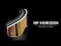 DAINESE HP Horizon Goggle white/pinke L weiss pink L