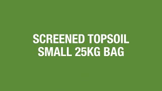 Screened Topsoil 25kg