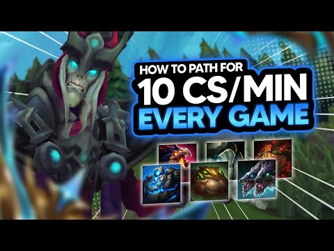THIS IS HOW CHALLENGER JUNGLERS FARM 10 CS PER MINUTE