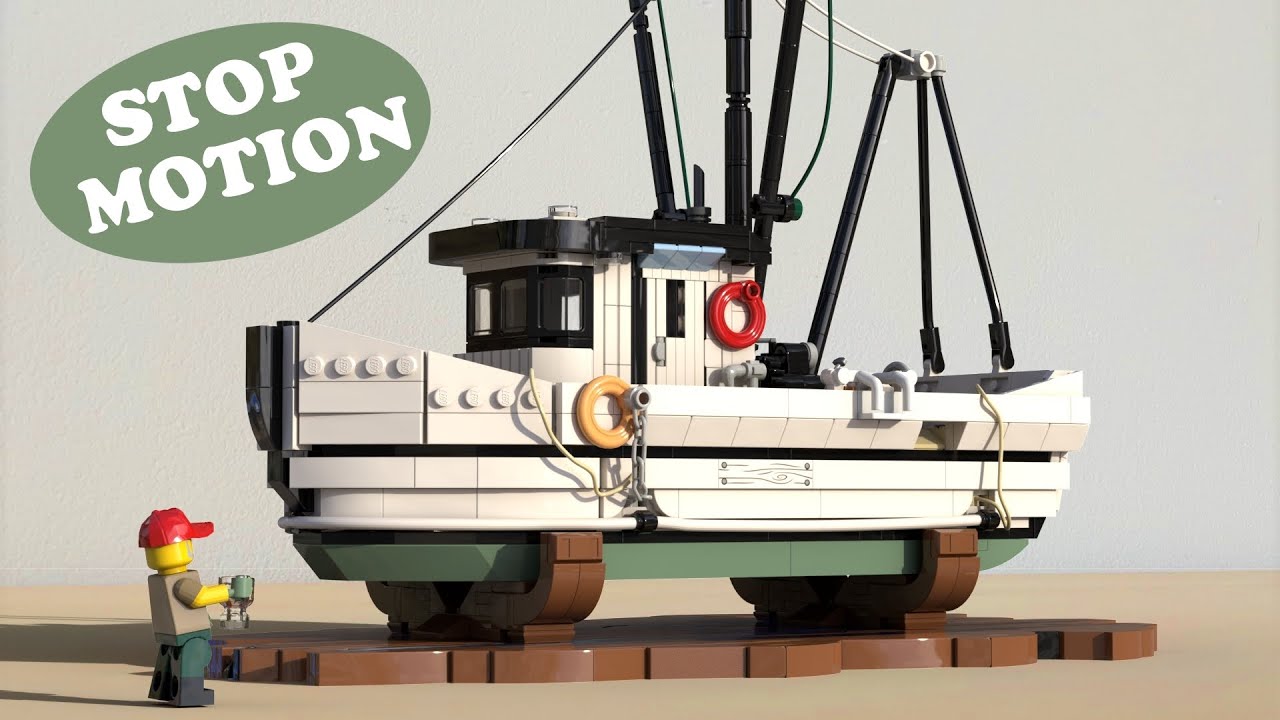 LEGO IDEAS: Small Shrimping Boat (FULL STORY)