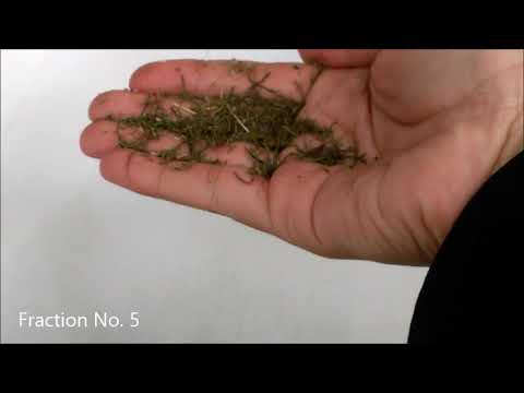 Herbs processing line  cannabis   SRB 2017