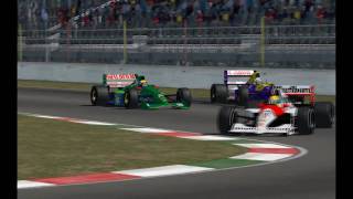 preview picture of video 'F1 1991 GP Mexico'