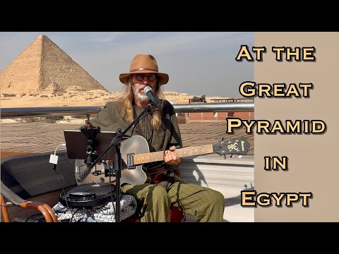 Markus K @ the Great Pyramid in Egypt