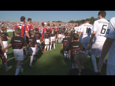 FC Bayern vs. Red Baroons/Memmingen Traumspiel 2014 - Comeback Holger Badstuber
