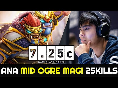 ANA Ogre Magi Carry God is Back - Fountain Camp Again 7.25 Dota 2