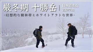 【雪山登山・十勝岳】散々な目にあってもスノーハイクは最高に楽しい。 | 4K | sony a7c