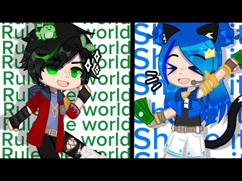 Shake it/rule the world gacha meme ft.funneh and Draco