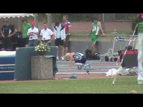 400m Hürden Lauf 2 Men M Mann Junioren - Gala Mannheim 04.07.2010