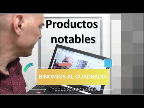PRODUCTOS NOTABLES. Los binomios