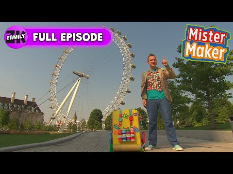 Mister Maker Goes Around the World - London Eye! 🎡 🌎 Series 1, Episode 4 - Full Episode 👨‍🎨