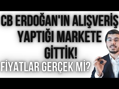 CB Erdoğan'ın Uygun Dediği Marketteki Gerçek Fiyatlar Ne? 1000 Market Daha Açılırsa Ne Olur?#siyaset