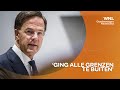 Premier Rutte: juridische stappen tegen Van Houwelingen onderzoeken