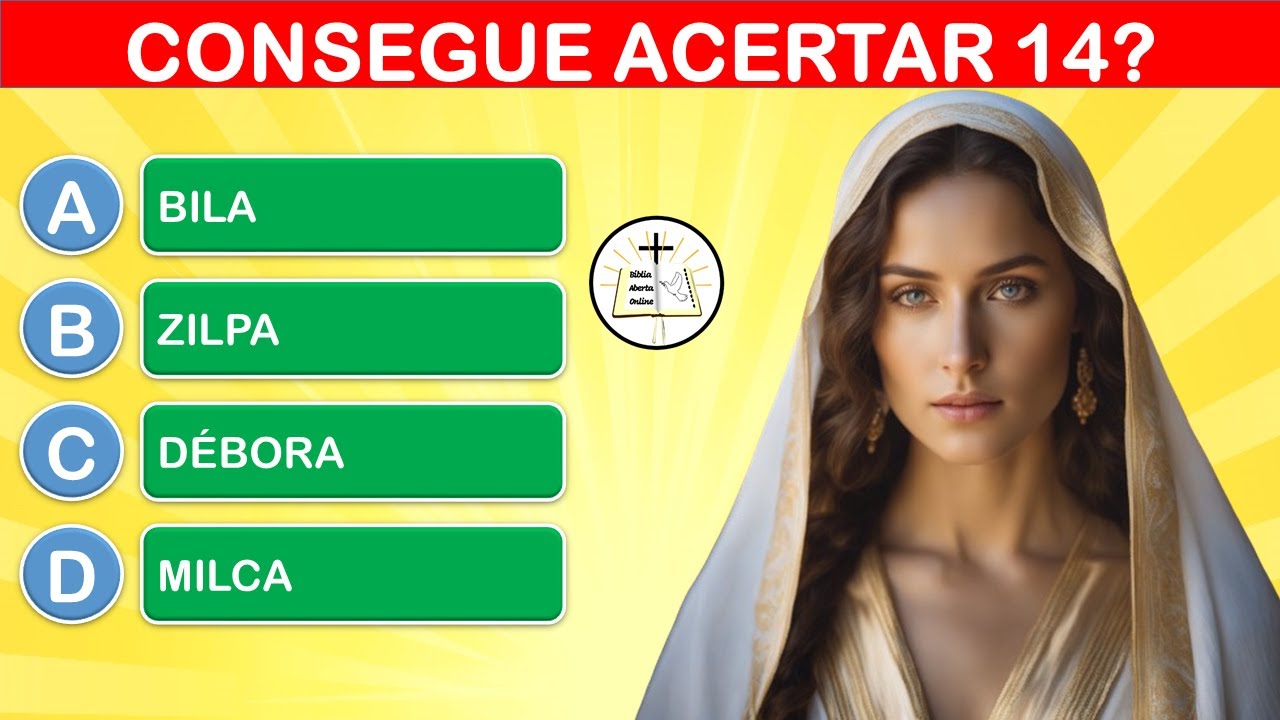 QUIZ BÍBLICO | 15 PERGUNTAS BÍBLICAS #2