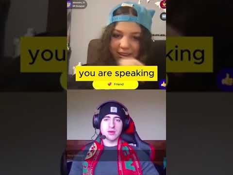 How to talk with russian girl😍#omeagle #monkeyapp #chatamerica #ometv  #usa #america  #shorts